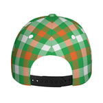 Irish Checkered St. Patrick's Day Print Baseball Cap