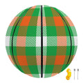 Irish Checkered St. Patrick's Day Print Basketball