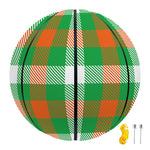 Irish Checkered St. Patrick's Day Print Basketball