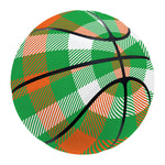 Irish Checkered St. Patrick's Day Print Basketball