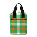 Irish Checkered St. Patrick's Day Print Bible Tote Bag