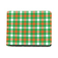 Irish Checkered St. Patrick's Day Print Bifold Wallet