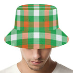 Irish Checkered St. Patrick's Day Print Bucket Hat