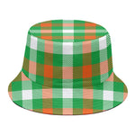 Irish Checkered St. Patrick's Day Print Bucket Hat