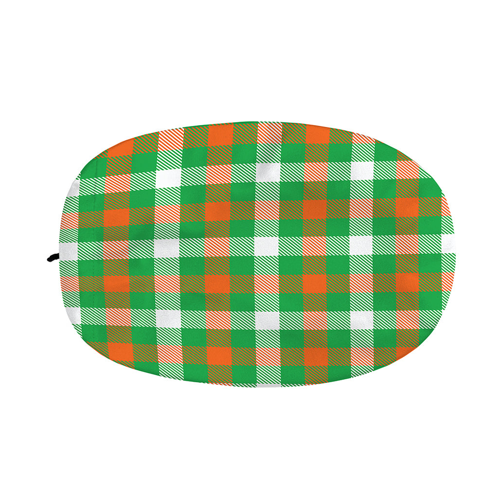 Irish Checkered St. Patrick's Day Print Car Side Mirror Covers