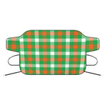 Irish Checkered St. Patrick's Day Print Car Windshield Snow Cover