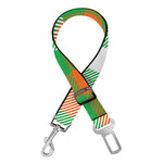 Irish Checkered St. Patrick's Day Print Dog Seat Belt