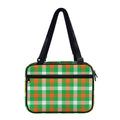 Irish Checkered St. Patrick's Day Print Double Strap Bible Bag