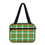 Irish Checkered St. Patrick's Day Print Double Strap Bible Bag