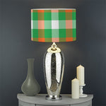 Irish Checkered St. Patrick's Day Print Drum Lamp Shade