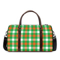 Irish Checkered St. Patrick's Day Print Duffel Bag