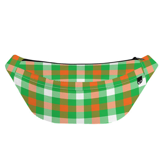 Irish Checkered St. Patrick's Day Print Fanny Pack