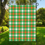 Irish Checkered St. Patrick's Day Print Garden Flag