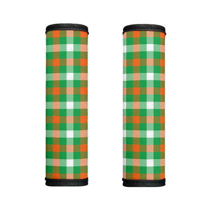 Irish Checkered St. Patrick's Day Print Handle Covers