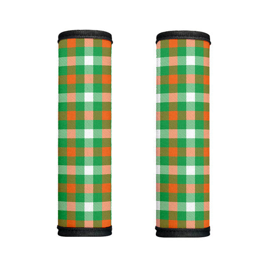 Irish Checkered St. Patrick's Day Print Handle Covers