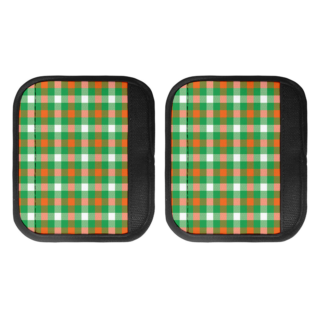 Irish Checkered St. Patrick's Day Print Handle Covers