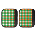 Irish Checkered St. Patrick's Day Print Handle Covers