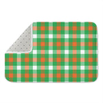Irish Checkered St. Patrick's Day Print Indoor Door Mat