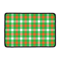 Irish Checkered St. Patrick's Day Print Kitchen Mat