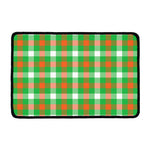 Irish Checkered St. Patrick's Day Print Kitchen Mat
