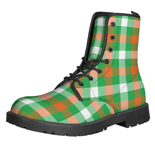 Irish Checkered St. Patrick's Day Print Backpack