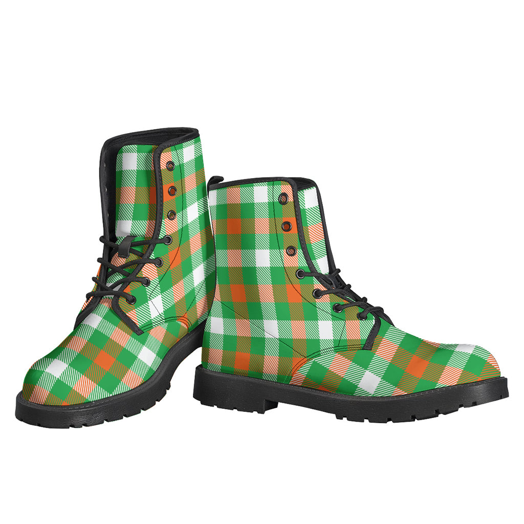 Irish Checkered St. Patrick's Day Print Backpack