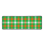 Irish Checkered St. Patrick's Day Print Long Kitchen Mat
