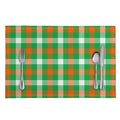 Irish Checkered St. Patrick's Day Print Placemat