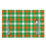 Irish Checkered St. Patrick's Day Print Placemat