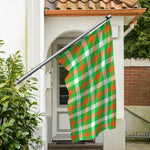 Irish Checkered St. Patrick's Day Print Polyester Flag