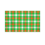 Irish Checkered St. Patrick's Day Print Polyester Flag