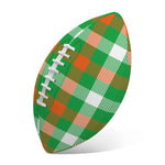Irish Checkered St. Patrick's Day Print Rugby Ball