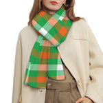Irish Checkered St. Patrick's Day Print Scarf