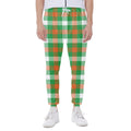 Irish Checkered St. Patrick's Day Print Joggers