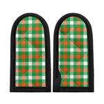 Irish Checkered St. Patrick's Day Print Skillet Handle Cover