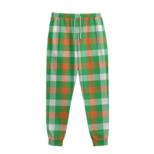 Irish Checkered St. Patrick's Day Print Sweatpants