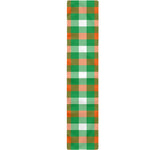 Irish Checkered St. Patrick's Day Print Table Runner