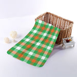 Irish Checkered St. Patrick's Day Print Towel
