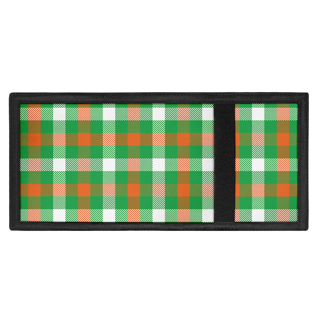 Irish Checkered St. Patrick's Day Print Trifold Wallet