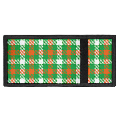 Irish Checkered St. Patrick's Day Print Trifold Wallet