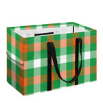Irish Checkered St. Patrick's Day Print Utility Tote Bag