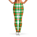 Irish Checkered St. Patrick's Day Print Women's Leggings