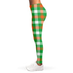 Irish Checkered St. Patrick's Day Print Women's Leggings