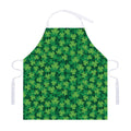 Irish Clover Saint Patrick's Day Print Adjustable Apron