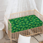 Irish Clover Saint Patrick's Day Print Baby Crib Sheet