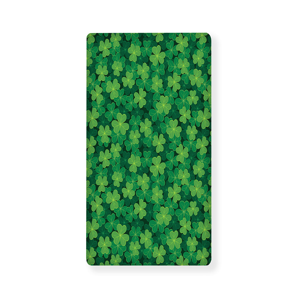 Irish Clover Saint Patrick's Day Print Baby Crib Sheet
