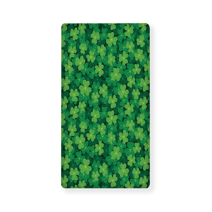 Irish Clover Saint Patrick's Day Print Baby Crib Sheet