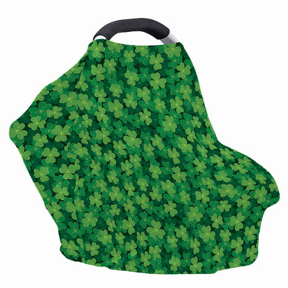 Irish Clover Saint Patrick's Day Print Baby Seat Cover