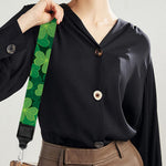 Irish Clover Saint Patrick's Day Print Bag Strap