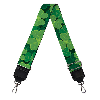 Irish Clover Saint Patrick's Day Print Bag Strap
